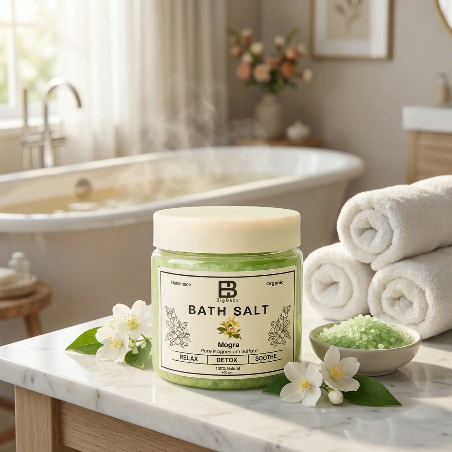 epsom bath salt lifestyle image