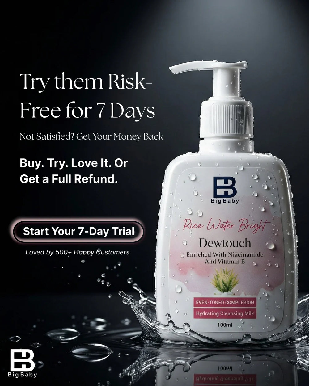 free trail offer of face cleanser