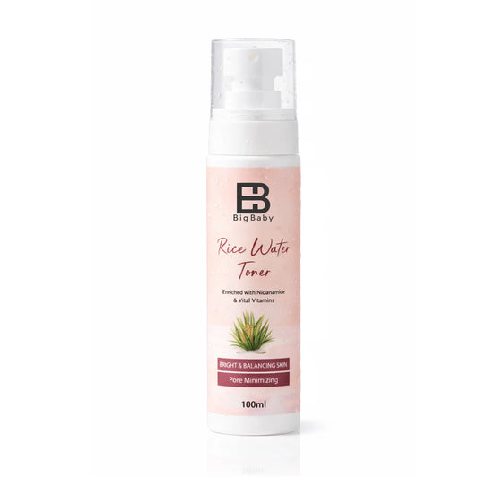 BigBaby rice water face toner for daily skin care