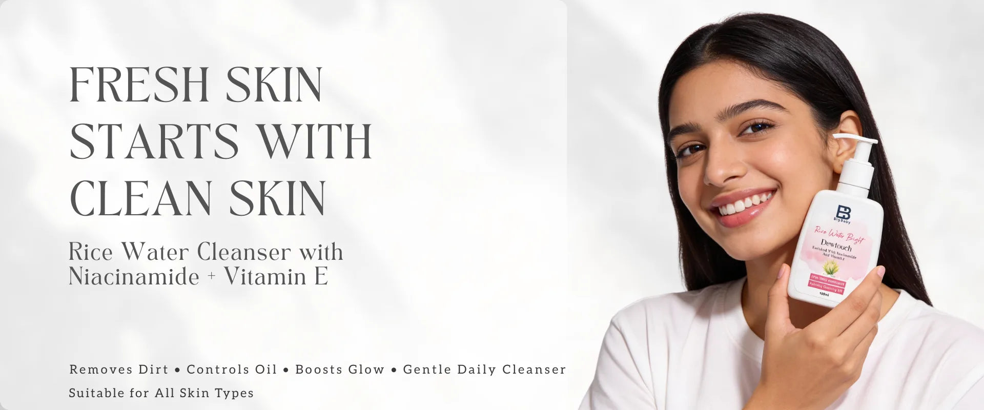 rice water face cleanser banner image